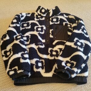 Juniors Hurley sz S Sherpa Pullover Fleece